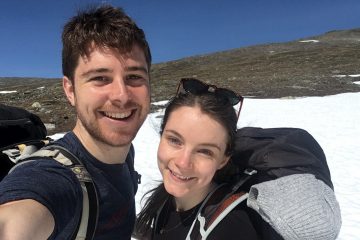 Dovrefjell glacier selfie